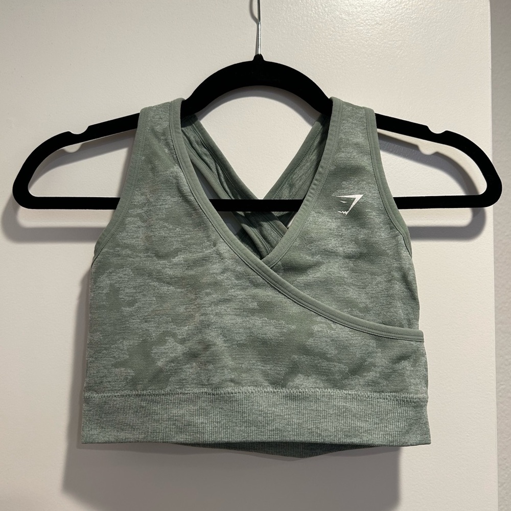 Adapt camo gymshark sports bra